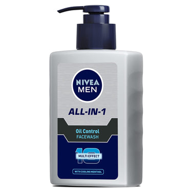 Nivea Men Face Wash, Oil Control For 12Hr Oil Control With 10X Vitamin C Effect, 150 ml (Pack of 2)